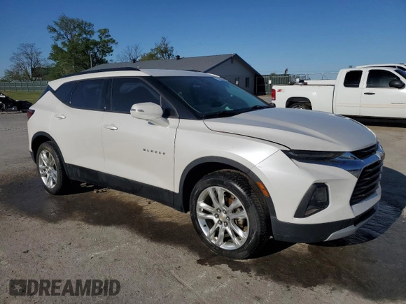 2020 Chevrolet Blazer LT with VIN 3GNKBDRS7LS659518, listed as a Copart auction lot 53249805 with 122,883 mi miles and Salvage title. Bid and sale history available at DreamBid. Image 4.