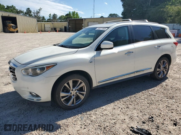 2015 Infiniti QX60 with VIN 5N1AL0MM7FC555894, listed as a Copart auction lot 58221965 with 181,024 mi miles and Clean title. Bid and sale history available at DreamBid. Image 1.