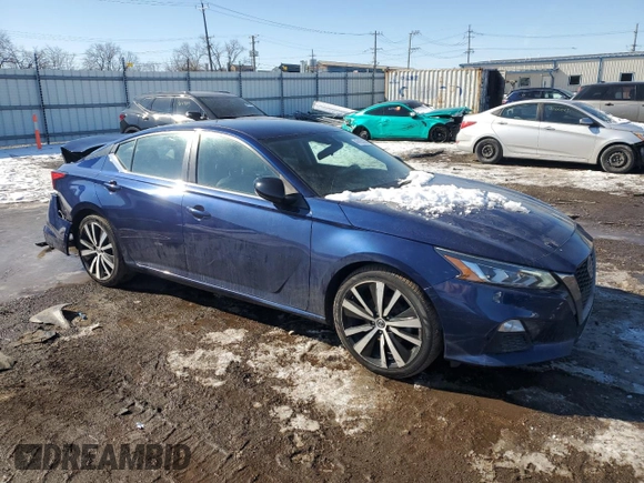 2020 Nissan Altima 2.5 SR with VIN 1N4BL4CV7LC234935, listed as a Copart auction lot 46163235 with 110,363 mi miles and Salvage Title. Bid and sale history available at carsss.com. Image 4.