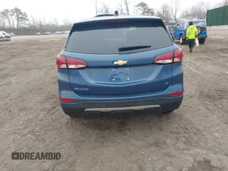 2024 Chevrolet Equinox LT with VIN 3GNAXKEG8RL329134, listed as a IAAI auction lot 41910999 with 8,616 mi miles. Bid and sale history available at carsss.com. Image 16.