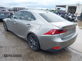 2015 Lexus IS 250 with VIN JTHCF1D28F5022738, listed as a IAAI auction lot 42487636 with 104,789 mi miles and . Bid and sale history available at DreamBid. Image 3.