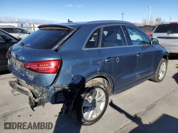 2017 Audi Q3 Premium Plus with VIN WA1JCCFS5HR010322, listed as a Copart auction lot 70188182 with 47,963 mi miles. Bid and sale history available at carsss.com. Image 3.