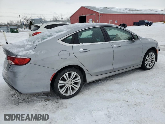 2015 Chrysler 200 Limited with VIN 1C3CCCAG6FN506420, listed as a Copart auction lot 44600225 with 336,037 mi miles and Clean Title. Bid and sale history available at carsss.com. Image 3.
