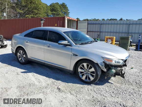 2010 Ford Taurus Limited with VIN 1FAHP2FW7AG156847, listed as a Copart auction lot 46404775 with 183,844 mi miles and Salvage Title. Bid and sale history available at carsss.com. Image 4.