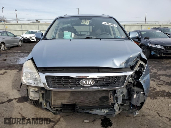 2012 Kia Sedona LX with VIN KNDMG4C76C6445518, listed as a Copart auction lot 44144625 with 109,263 mi miles and Salvage Title. Bid and sale history available at carsss.com. Image 5.