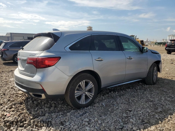2020 Acura MDX with VIN 5J8YD4H38LL006565, listed as a Copart auction lot 56508665 with 74,831 mi miles and Salvage title. Bid and sale history available at DreamBid. Image 3.