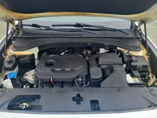 2019 Hyundai Santa Fe SE z VIN 5NMS2CAD3KH007792, wystawiony jako Copart lot #55074425 z przebiegiem 144 241 mil mil oraz Szkoda całkowita • Salvage title. Historia ofert i sprzedaży dostępna na DreamBid. Obrazek 12.