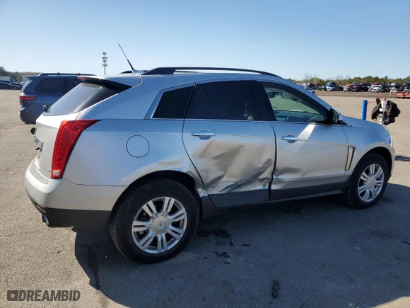 2014 Cadillac SRX with VIN 3GYFNAE34ES634572, listed as a Copart auction lot 48661475 with 40,487 mi miles and Salvage Title. Bid and sale history available at carsss.com. Image 3.