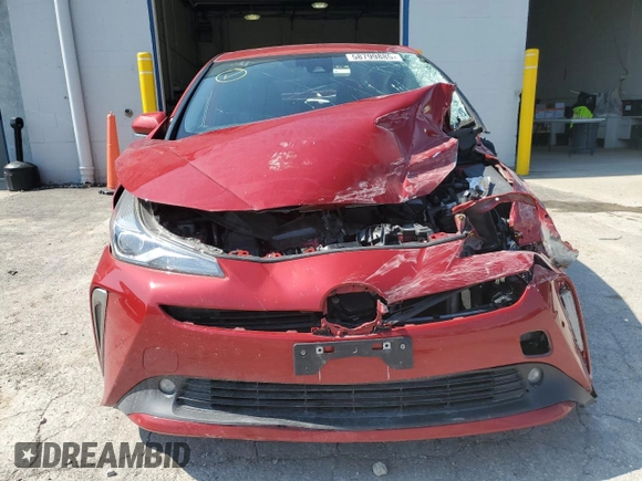 2019 Toyota Prius LE z VIN JTDL9RFU2K3006028, wystawiony jako Copart lot #58799885 z przebiegiem 152 765 mil mil oraz Szkoda całkowita • Salvage title. Historia ofert i sprzedaży dostępna na DreamBid. Obrazek 5.