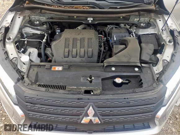 2023 Mitsubishi Eclipse Cross SE with VIN JA4ATWAA3PZ053197, listed as a Copart auction lot 59697995 with 22,097 mi miles and Salvage title. Bid and sale history available at DreamBid. Image 12.