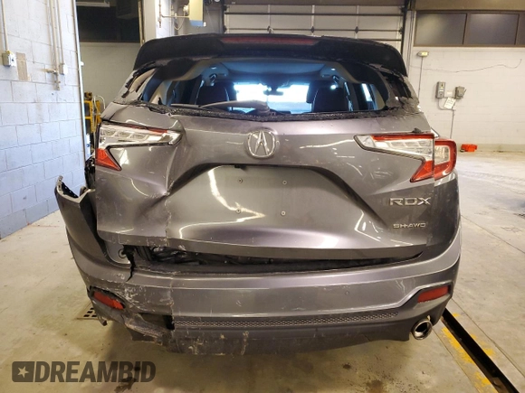 2020 Acura RDX Technology with VIN 5J8TC2H50LL003954, listed as a Copart auction lot 42628915 with 28,965 mi miles and Salvage title. Bid and sale history available at DreamBid. Image 6.