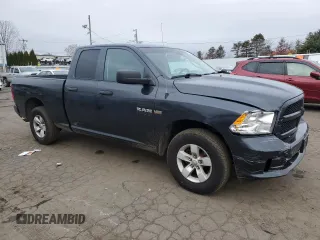 2018 Ram 1500 Express with VIN 1C6RR7FG9JS221779, listed as a Copart auction lot 85546044 with 97,391 mi miles and Salvage Title. Bid and sale history available at carsss.com. Image 4.