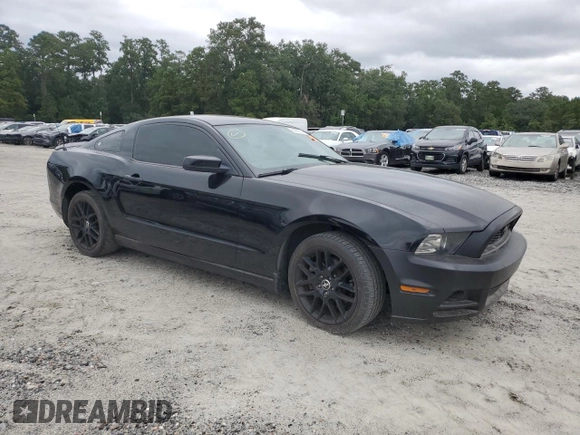 2014 Ford Mustang V6 with VIN 1ZVBP8AM2E5230831, listed as a Copart auction lot 68907824 with 156,753 mi miles and Salvage Title. Bid and sale history available at DreamBid. Image 4.