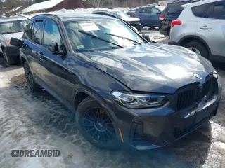 2023 BMW X3 xDrive30i with VIN 5UX53DP04P9R92738, listed as a IAAI auction lot 41641303 with 1 mi miles. Bid and sale history available at carsss.com. Image 1.