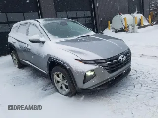 2024 Hyundai Tucson SEL with VIN KM8JBCDE1RU310083, listed as a Copart auction lot 49471535 with 21,731 mi miles and Salvage Title. Bid and sale history available at DreamBid. Image 4.