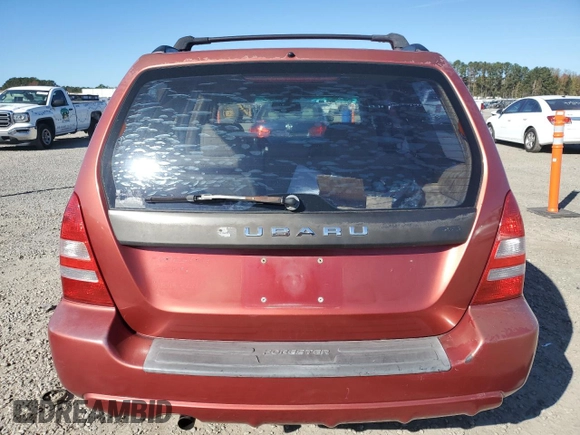 2003 Subaru Forester XS with VIN JF1SG65633H708372, listed as a Copart auction lot 80554034 with 288,772 mi miles and Salvage Title. Bid and sale history available at DreamBid. Image 6.