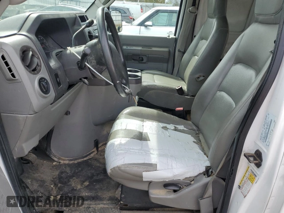 2009 Ford Econoline Cargo Commercial with VIN 1FTNE14W09DA19293, listed as a Copart auction lot 51929495 with 253,326 mi miles and Salvage Title. Bid and sale history available at DreamBid. Image 7.