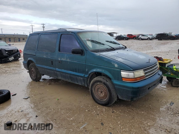 1994 Plymouth Voyager z VIN 2P4GH2530RR635286, wystawiony jako Copart lot #80988944 z przebiegiem 175 646 mil mil oraz Szkody całkowita. Historia ofert i sprzedaży dostępna na DreamBid. Obrazek 4.