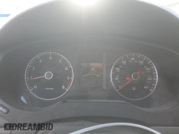 2014 Volkswagen Jetta SE with VIN 3VWD17AJ1EM366484, listed as a Copart auction lot 56331985 with 204,601 mi miles and Salvage title. Bid and sale history available at DreamBid. Image 9.