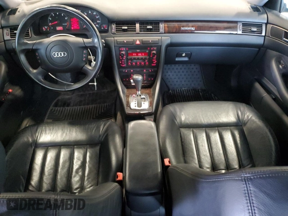 2000 Audi A6 with VIN WAULH54B7YN131680, listed as a Copart auction lot 67669504 with 61,316 mi miles and Salvage Title. Bid and sale history available at carsss.com. Image 8.