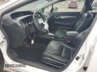 2015 Honda Civic EX-L z VIN 19XFB2F96FE228512, wystawiony jako Copart lot #59055235 z przebiegiem 94 397 mil mil oraz Szkoda całkowita • Salvage title. Historia ofert i sprzedaży dostępna na DreamBid. Obrazek 7.