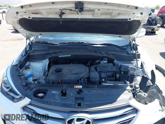 2018 Hyundai Santa Fe 2.4L with VIN 5NMZU3LB4JH054123, listed as a IAAI auction lot 42471320 with 53,464 mi miles and . Bid and sale history available at DreamBid. Image 10.