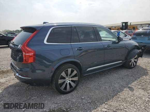 2021 Volvo XC90 Inscription with VIN YV4A22PL0M1746505, listed as a Copart auction lot 60168495 with 62,684 mi miles and Salvage title. Bid and sale history available at DreamBid. Image 3.