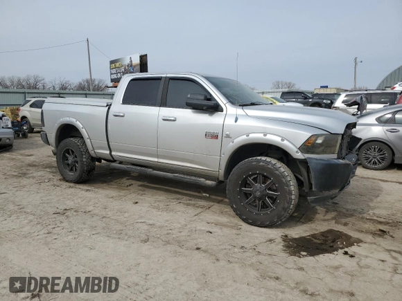 2011 Ram 2500 SLT with VIN 3D7UT2CL5BG593286, listed as a Copart auction lot 45127025 with 209,070 mi miles and Salvage title. Bid and sale history available at DreamBid. Image 4.