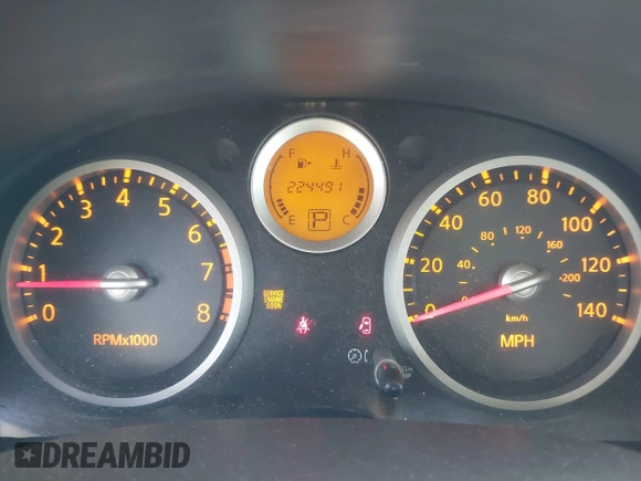 2009 Nissan Sentra FE+ with VIN 3N1AB61E49L651825, listed as a IAAI auction lot 41996638 with 224,491 mi miles and . Bid and sale history available at DreamBid. Image 7.