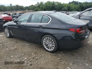 2021 BMW 5 Series 530i xDrive with VIN WBA13BJ08MWW93390, listed as a Copart auction lot 61654894 with 35,099 mi miles and Salvage Title. Bid and sale history available at carsss.com. Image 2.