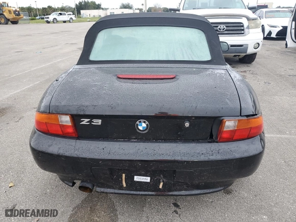 1996 BMW 3-Series Z3 with VIN 4USCH7327TLB75003, listed as a Copart auction lot 74486704 with 0 mi miles and Salvage Title. Bid and sale history available at carsss.com. Image 10.