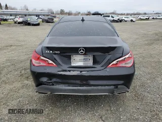 2018 Mercedes-Benz CLA 250 with VIN WDDSJ4EB2JN518838, listed as a Copart auction lot 43205644 with 83,135 mi miles and . Bid and sale history available at DreamBid. Image 6.