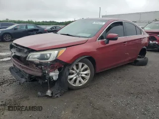 2015 Subaru Legacy Premium with VIN 4S3BNAF6XF3051976, listed as a Copart auction lot 56946335 with 128,597 mi miles and Salvage title. Bid and sale history available at DreamBid. Image 1.