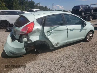 2017 Ford Fiesta Titanium with VIN 3FADP4FJ1HM143817, listed as a Copart auction lot 72231594 with 88,453 mi miles and Salvage Title. Bid and sale history available at DreamBid. Image 3.
