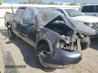 2005 Ford F-150 XLT with VIN 1FTPW14525KE57297, listed as a Copart auction lot 58652035 with Not provided miles and Salvage title. Bid and sale history available at DreamBid. Image 4.