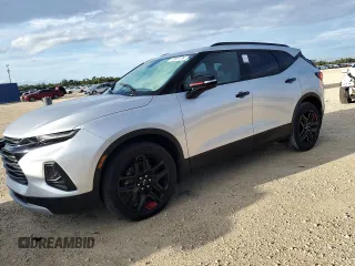 2021 Chevrolet Blazer LT z VIN 3GNKBJR4XMS524115, wystawiony jako Copart lot #73931754 z przebiegiem 19 450 mil mil oraz Szkoda całkowita • Salvage title. Historia ofert i sprzedaży dostępna na DreamBid. Obrazek 1.