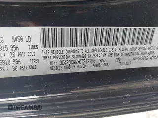 2019 Dodge Journey Crossroad with VIN 3C4PDCGGXKT717700, listed as a IAAI auction lot 41519645 with 105,985 mi miles and . Bid and sale history available at DreamBid. Image 9.