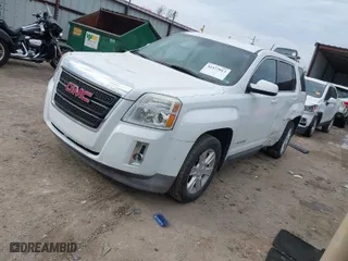 2013 GMC Terrain SLE with VIN 2GKALMEK4D6357261, listed as a IAAI auction lot 41573913 with 129,215 mi miles. Bid and sale history available at carsss.com. Image 2.