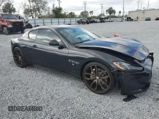 2014 Maserati GranTurismo Sport with VIN ZAM45VLA2E0095927, listed as a Copart auction lot 86082194 with 0 mi miles and Salvage Title. Bid and sale history available at carsss.com. Image 4.