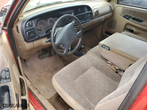 1998 Dodge Ram 1500 with VIN 1B7HF16Z3WS643923, listed as a Copart auction lot 72924074 with 195,936 mi miles and Salvage Title. Bid and sale history available at carsss.com. Image 8.