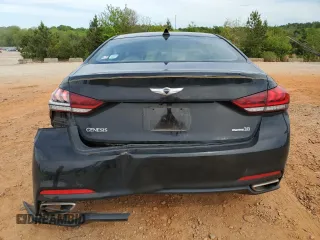 2015 Hyundai Genesis 3.8L z VIN KMHGN4JE8FU068108, wystawiony jako Copart lot #53725975 z przebiegiem 128 743 mil mil oraz Szkoda całkowita • Salvage title. Historia ofert i sprzedaży dostępna na DreamBid. Obrazek 6.