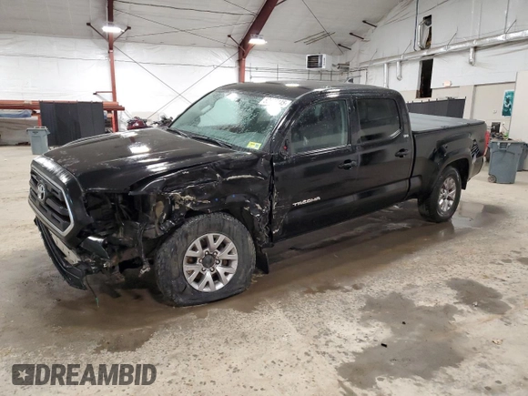 2017 Toyota Tacoma SR5 with VIN 5TFDZ5BN5HX028165, listed as a Copart auction lot 52676445 with 114,824 mi miles and Salvage Title. Bid and sale history available at carsss.com. Image 1.