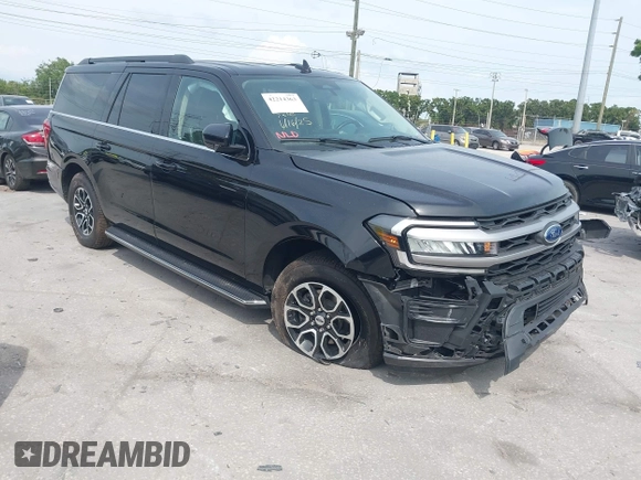 2023 Ford Expedition Max XLT with VIN 1FMJK1J81PEA03636, listed as a IAAI auction lot 42214363 with 77,017 mi miles and . Bid and sale history available at DreamBid. Image 1.