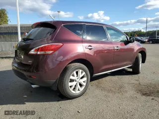 2013 Nissan Murano S with VIN JN8AZ1MW9DW311562, listed as a Copart auction lot 73962274 with 71,192 mi miles and Salvage Title. Bid and sale history available at carsss.com. Image 3.