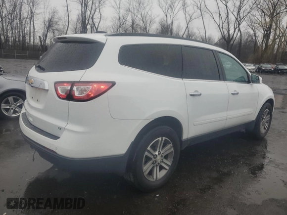 2017 Chevrolet Traverse LT with VIN 1GNKVGKD2HJ119278, listed as a Copart auction lot 49763865 with 138,893 mi miles and Salvage Title. Bid and sale history available at DreamBid. Image 3.