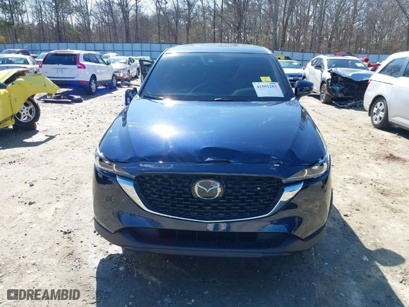 2022 Mazda CX-5 2.5 S Carbon Edition with VIN JM3KFBCM4N0634699, listed as a IAAI auction lot 41591253 with NaN miles. Bid and sale history available at carsss.com. Image 12.