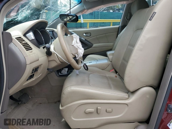 2012 Nissan Murano SL с VIN JN8AZ1MW8CW218045, выставлен на аукционе Copart как лот 55182975 с пробегом Не указан миль и Списание • Salvage title. История ставок и продаж доступна на DreamBid. Изображение 7.