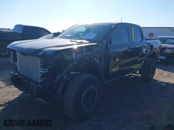 2024 Ford Ranger Raptor with VIN 1FTER4LR4RLE22751, listed as a IAAI auction lot 41583373 with 4,622 mi miles. Bid and sale history available at carsss.com. Image 2.