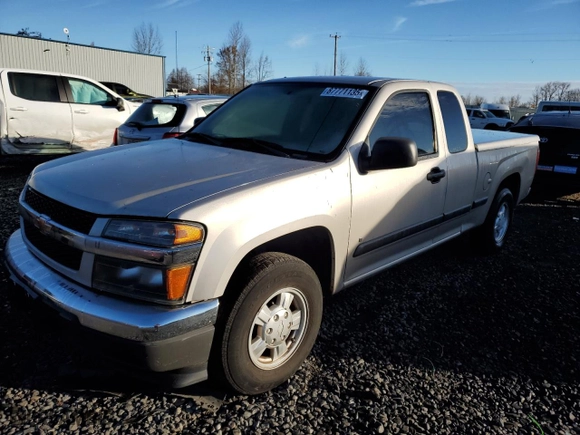 2007 Chevrolet Colorado LT w/1LT with VIN 1GCCS19E278246250, listed as a Copart auction lot 87771135 with 119,728 mi miles and Clean Title. Bid and sale history available at carsss.com. Image 1.