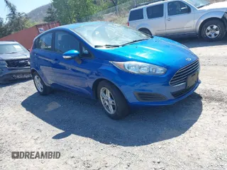 2018 Ford Fiesta SE with VIN 3FADP4EJ9JM142261, listed as a IAAI auction lot 41998191 with 89,915 mi miles. Bid and sale history available at carsss.com. Image 1.